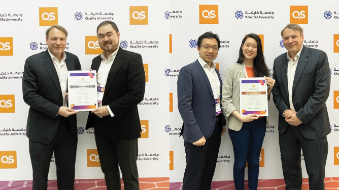 HKU Common Core and HKUMed teams win one Silver and one Bronze in QS Reimagine Education Awards